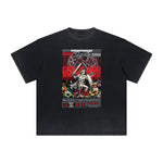 Heavyweight Street Style Angel Graphic Tee-INNBLAC Fashion Apparel