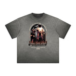 Thick Faded Gangsta Graphic Tee-INNBLAC Fashion Apparel