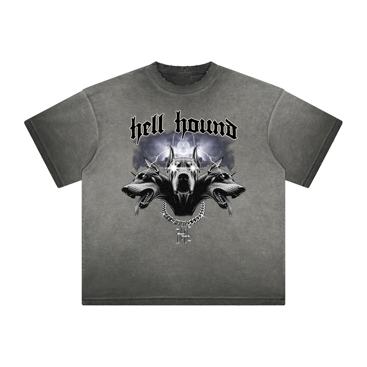 Thick Faded Gangsta Graphic Tee-INNBLAC Fashion Apparel
