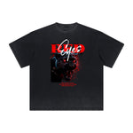 Heavyweight Gangsta Graphic Tee-INNBLAC Fashion Apparel