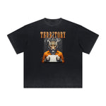 Heavyweight Gangsta Graphic Tee-INNBLAC Fashion Apparel