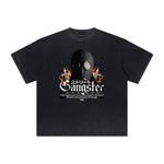 Heavyweight Gangsta Graphic Tee-INNBLAC Fashion Apparel