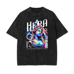 Faded Vanquisher Neon Y2K Graphic Tee