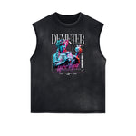 Vanquisher Neon Y2K Graphic Tank Top