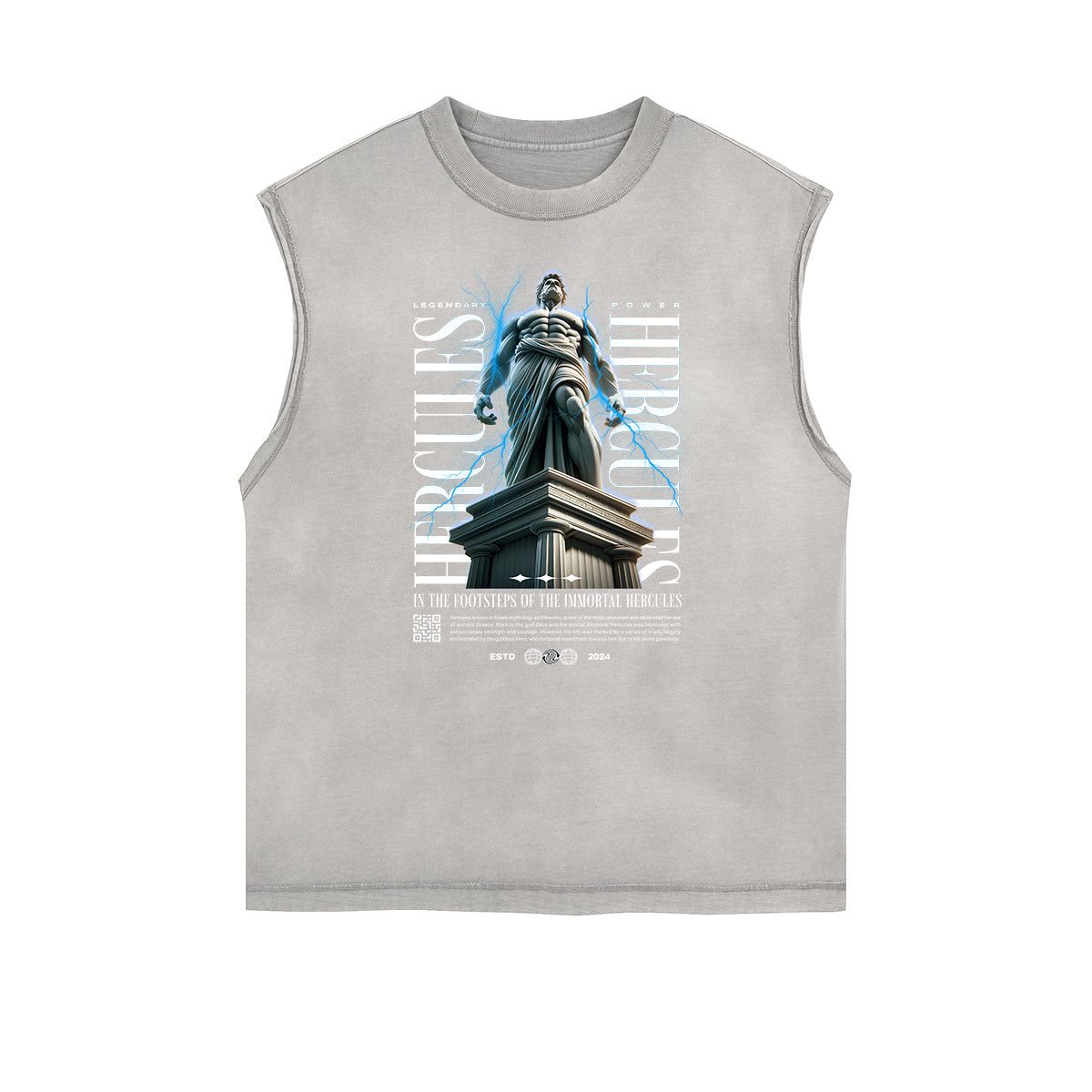 Celestial & Angel Statue Muscle Tank