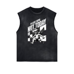 Cupid Sniper Graphic Sleeveless Tee-INNBLAC Fashion Apparel