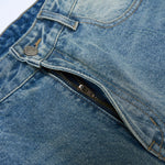 High Rise Wide Leg Vintage Light Wash Jeans