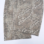 Leopard Print High Waist Wide Leg Pants
