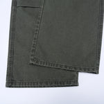 Cargo Wide Leg Stretch Waist Office Commuter Pants