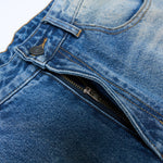 Vintage Light Wash Wide Leg High Rise Jeans