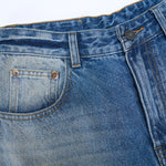 Vintage Light Wash Wide Leg High Rise Jeans