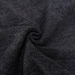 Charcoal Grey Wide-Leg Vintage Washed Jeans