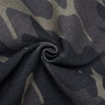 Camo Military Workwear Wide-Leg Cargo Utility Pants