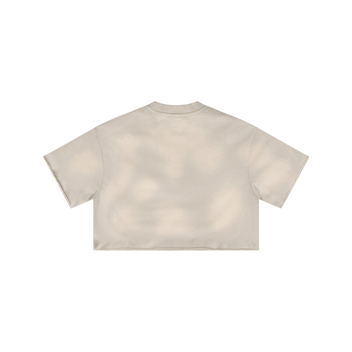 Heavyweight Washed Crop T Shirt-INNBLAC Fashion Apparel