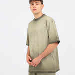 Camiseta holgada con lavado intenso de 7.8 oz