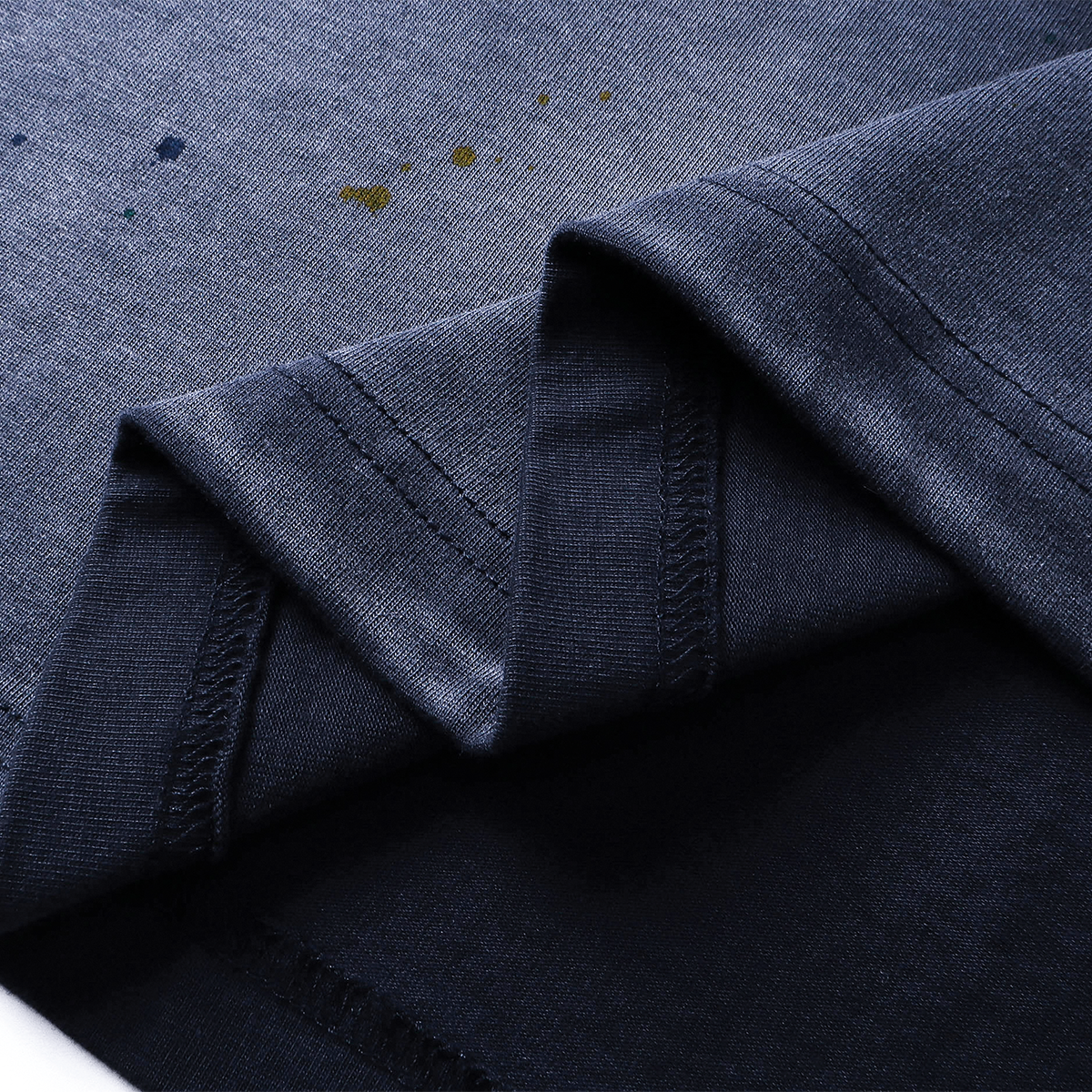 Camiseta lavada con efecto salpicado de tinta de 8 oz