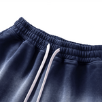 Shorts holgados vintage con lavado intenso