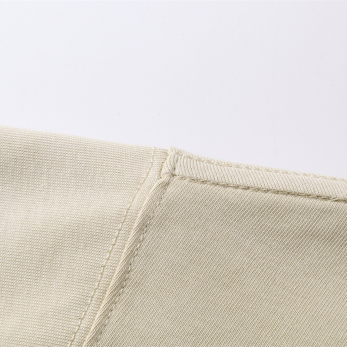 Camiseta cuadrada de color sólido de peso pesado de 8.25 oz