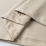 Camiseta cuadrada de color sólido de peso pesado de 8.25 oz