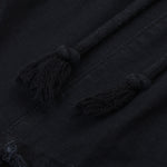 Raw Edge Patchwork Short Pants-INNBLAC Fashion Apparel