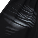 Elasticated Waist Whisker Print Jogger Shorts-INNBLAC Fashion Apparel