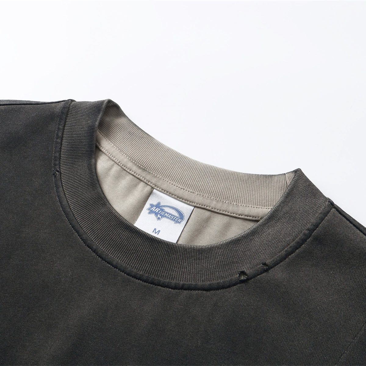 Vintage Washed Destructive T Shirt 7.5oz