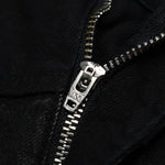 Black Raw Edge Short Jeans-INNBLAC Fashion Apparel