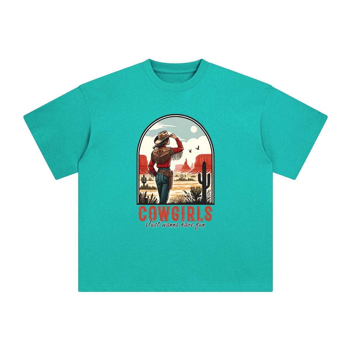 COWGIRLS Graphic Tee-INNBLAC Fashion Apparel