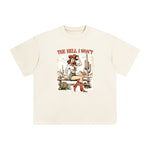 Comic Cowgirl Graphic Tee-INNBLAC Fashion Apparel