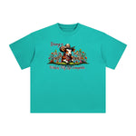 Cowboy Slogan Graphic Tee-INNBLAC Fashion Apparel