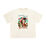 Cowgirl & Slogan Graphic Tee-INNBLAC Fashion Apparel