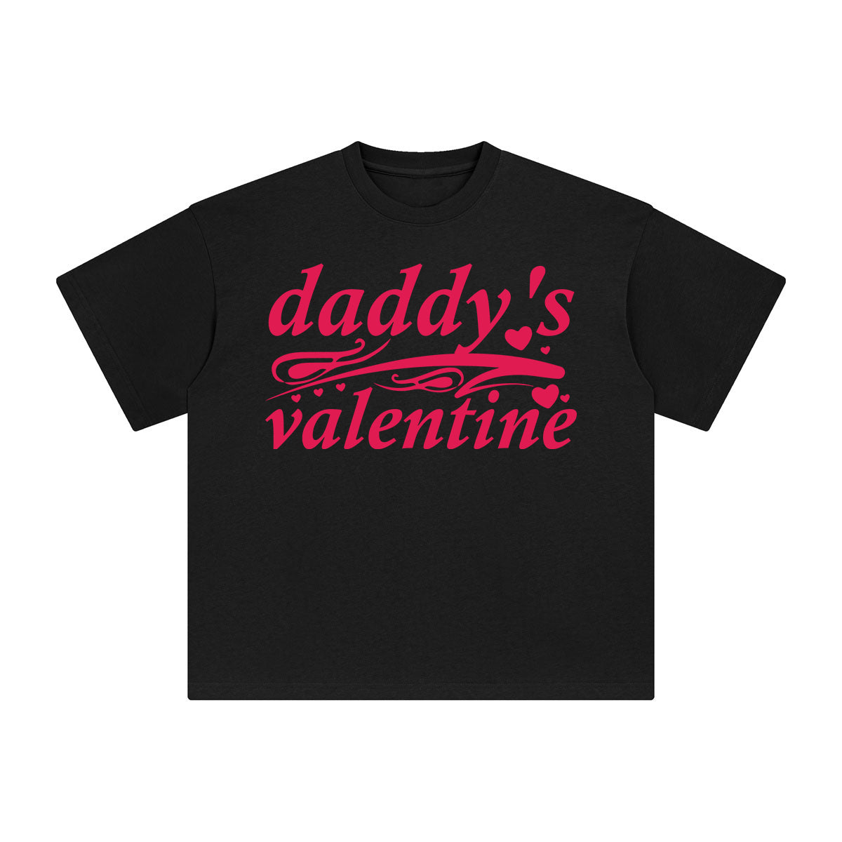 Daddy's-valentine Aesthetic Graphic Tee-INNBLAC Fashion Apparel