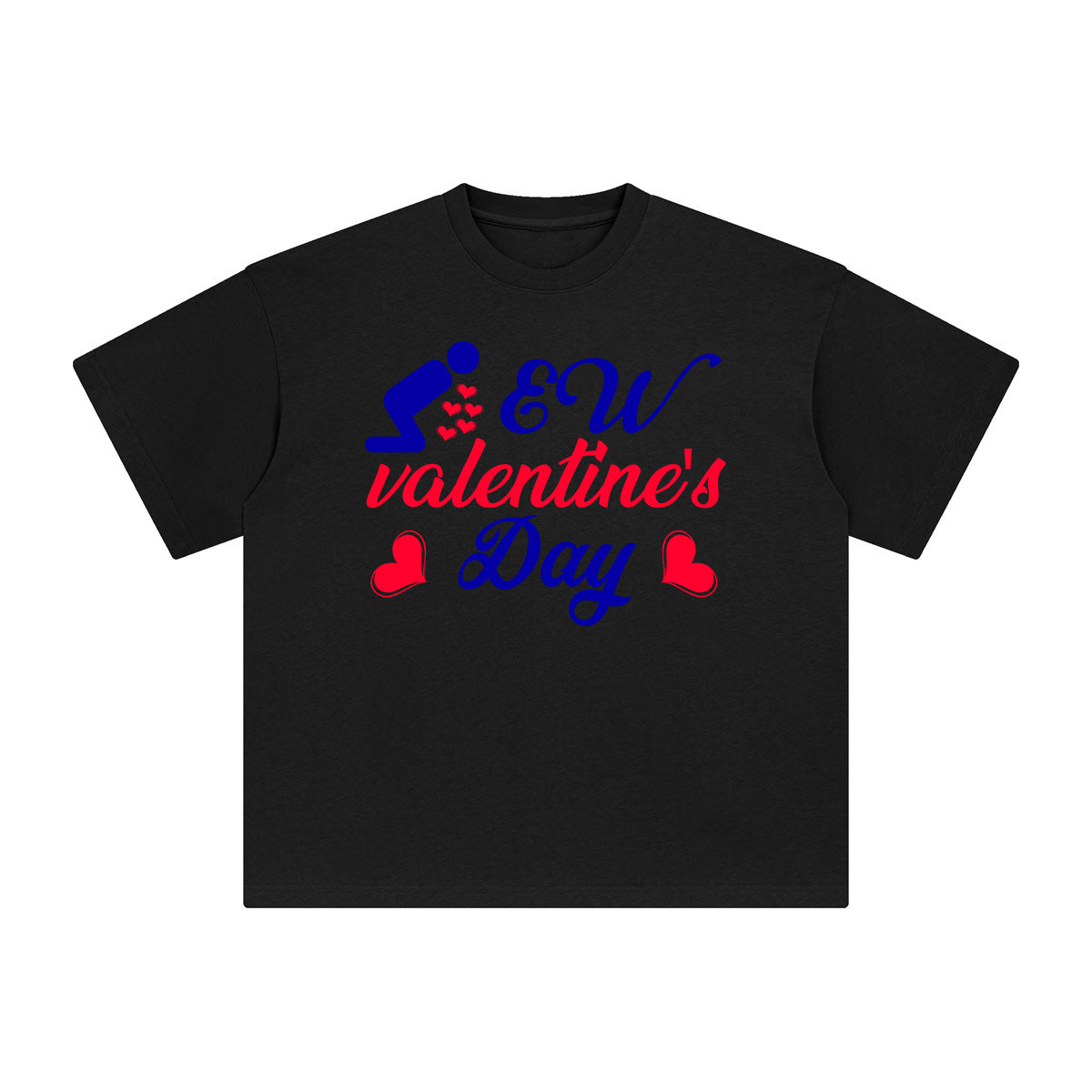 EW Valentine's Day Aesthetic Graphic Tee-INNBLAC Fashion Apparel