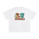 LONG LIVE THE COWGIRLS Graphic Tee-INNBLAC Fashion Apparel