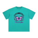 Magic Butterfly & Crystal Graphic Tee-INNBLAC Fashion Apparel