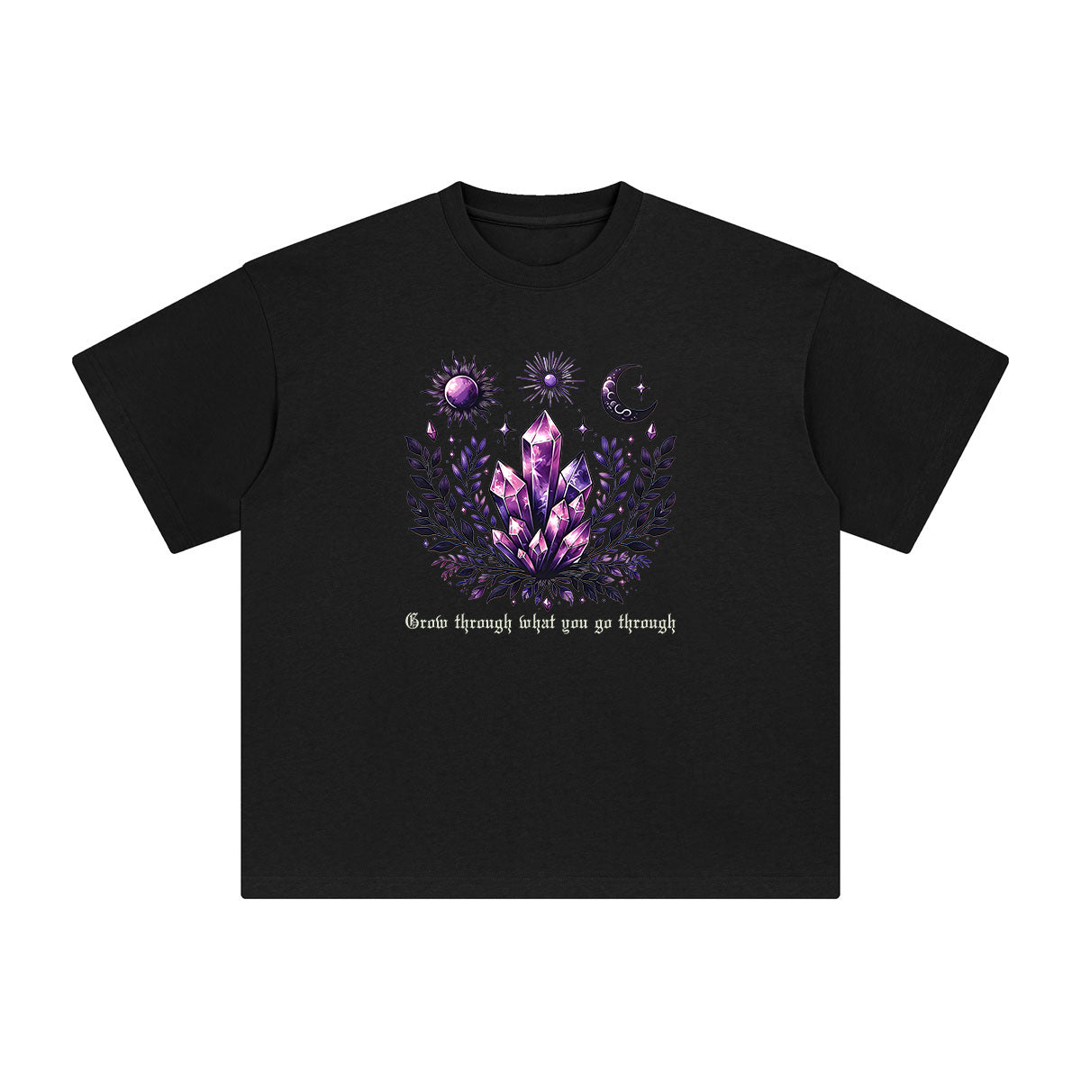 Magic Crystal Graphic Tee-INNBLAC Fashion Apparel
