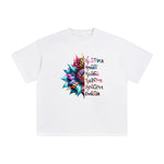 Magic Flowers Graphic Tee-INNBLAC Fashion Apparel