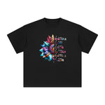 Magic Flowers Graphic Tee-INNBLAC Fashion Apparel