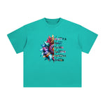 Magic Flowers Graphic Tee-INNBLAC Fashion Apparel