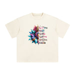 Magic Flowers Graphic Tee-INNBLAC Fashion Apparel