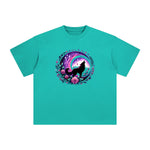 Magic Moon & Wolf Graphic Tee-INNBLAC Fashion Apparel