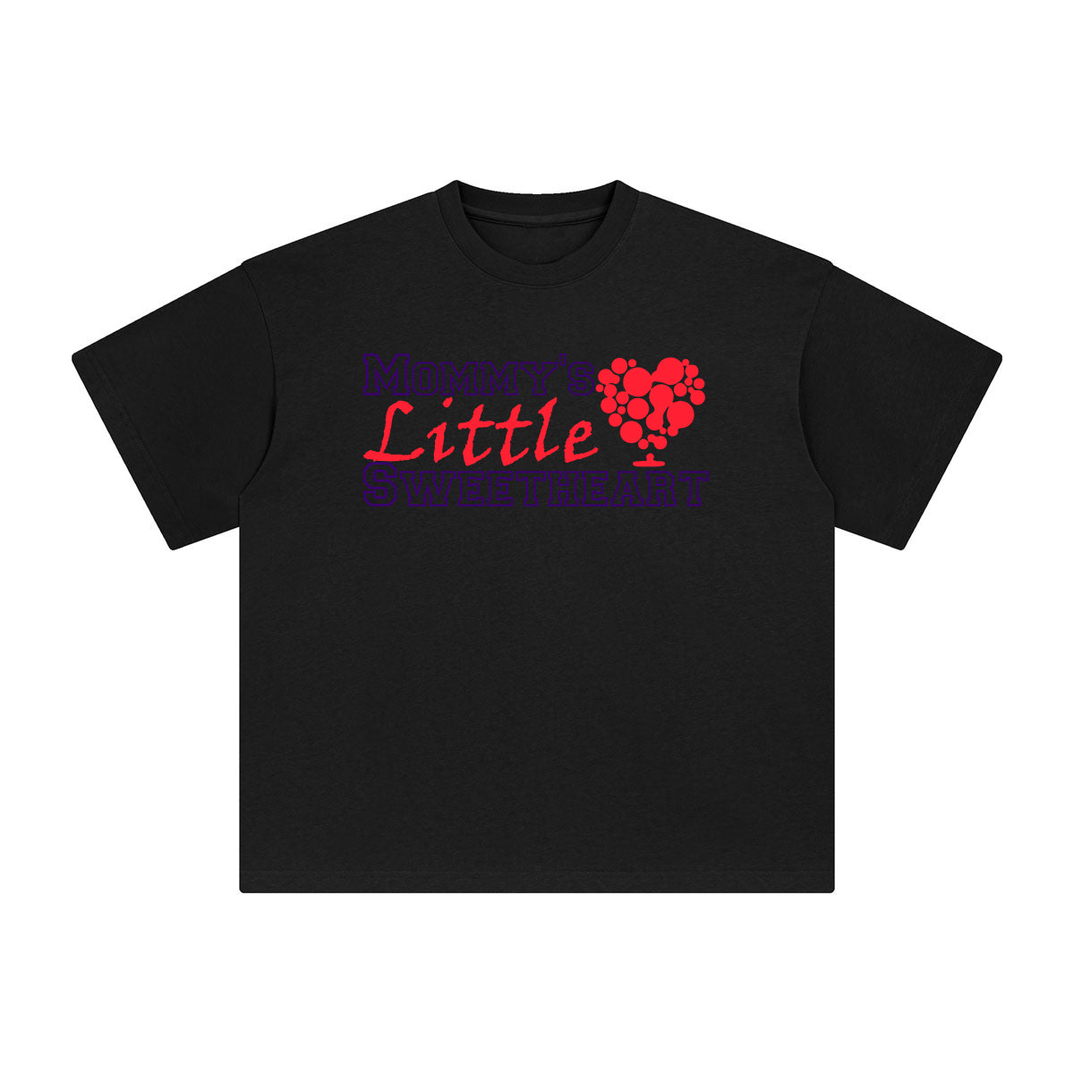 Mommy's Little Sweetheart Aesthetic Graphic Tee-INNBLAC Fashion Apparel
