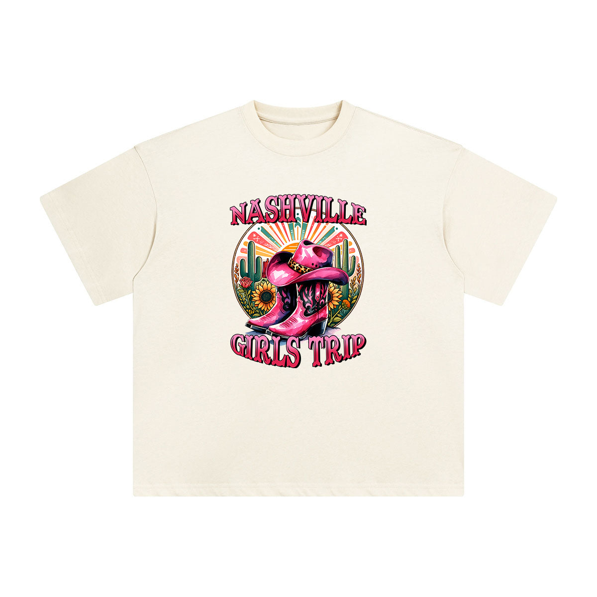 NASHYLLE GIRLS TRIP Graphic Tee-INNBLAC Fashion Apparel