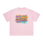 Positive Slogan Graphic Tee-INNBLAC Fashion Apparel