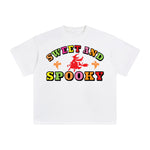 Sweet And Spooky Aesthetic Graphic Tee-INNBLAC Fashion Apparel