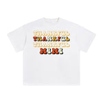 Thankful Mini Aesthetic Graphic Tee-INNBLAC Fashion Apparel