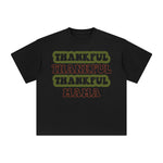 Thankful Thankful Thankful Mama Aesthetic Graphic Tee-INNBLAC Fashion Apparel