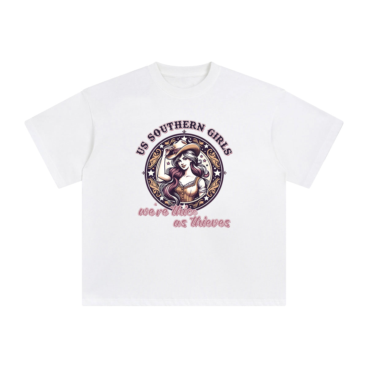US SOUTHERN GIRLS Graphic Tee-INNBLAC Fashion Apparel