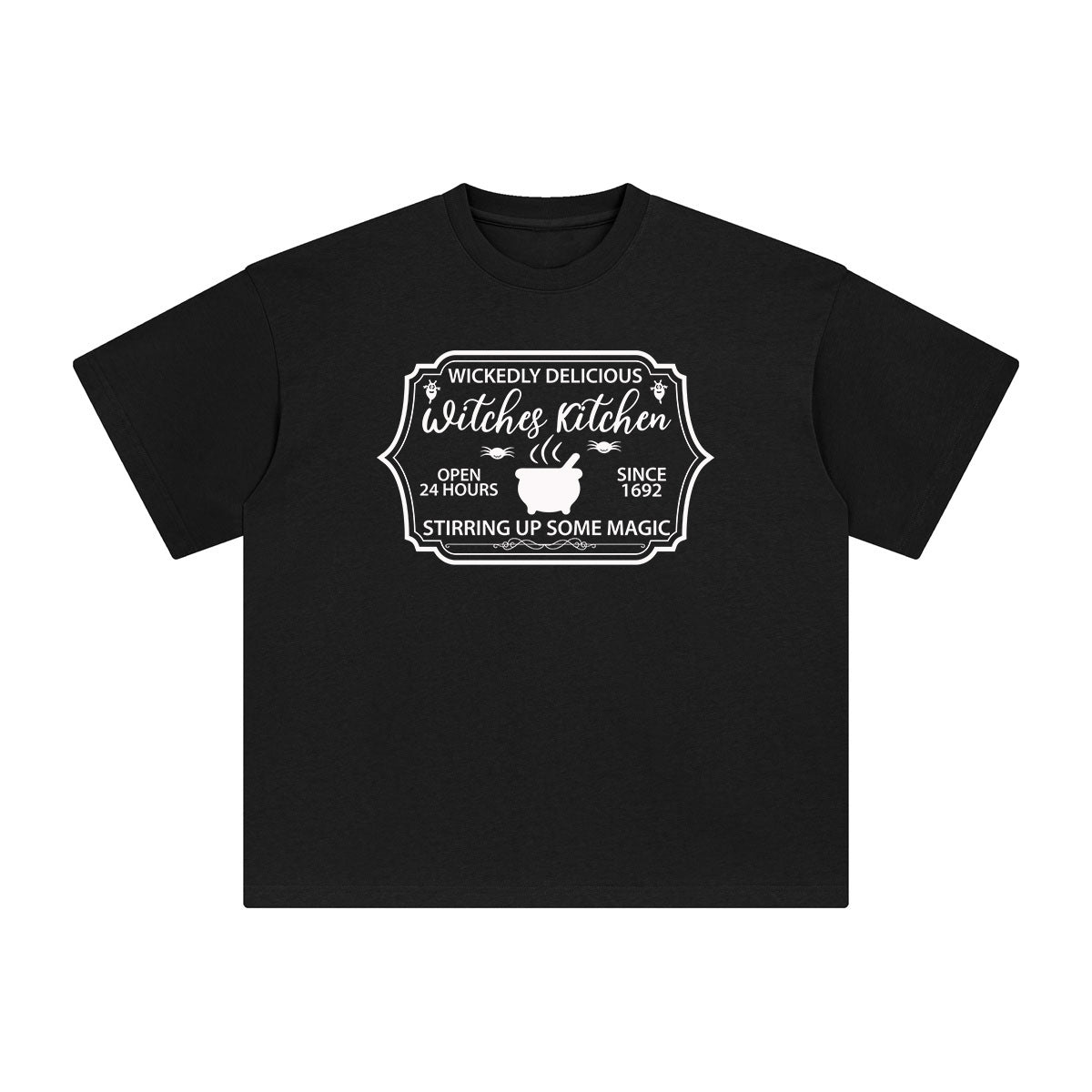 Witches Kitchen Slogan Aesthetic Graphic Tee-INNBLAC Fashion Apparel