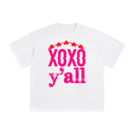Xoxo Y'al Aesthetic Graphic Tee-INNBLAC Fashion Apparel